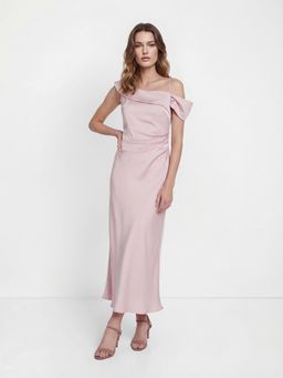 Cover Story - Lilac Silk Dress