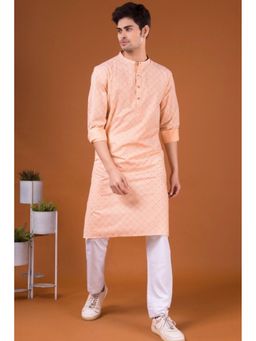 SHIWAM ETHNIX - Mens Cream Udaipur Cotton Kurta