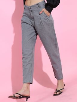 TOKYO TALKIES - Women Grey Low-Rise Jeans