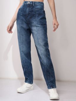 TOKYO TALKIES - Women Blue Straight Fit Jeans