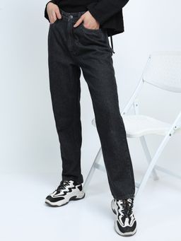 TOKYO TALKIES - Women Black Regular Fit Jeans