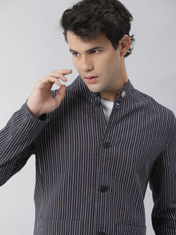 Rare Rabbit - Navy Blue Casual Blazers