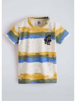 Hopscotch - Multi-Color Printed T-Shirt