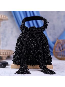 sugarcrush - American Crystal Black Potli Bag