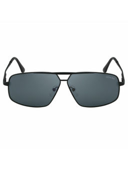 ROYAL SON - Black Polarized Wrap Around Sunglasses
