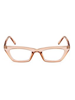 ROYAL SON - Square Cat Eye Women Spectacles Frame Blue Ray Cut Lens - SFWM00125-C3