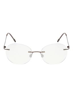 ROYAL SON - Rimless Round Spectacle Frame for Men & Women - Sf0050 C3