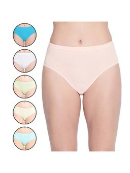 Bodycare - Pack of 6 100% Cotton Classic Panties in E2C - Multi-Color