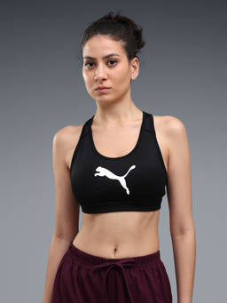Puma - 4Keeps Womens Racerback Mid Impact Sports Bra