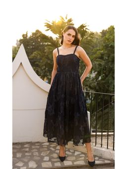 Edition II - Navy Blue Spaghetti Dress
