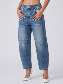 MIXT by Nykaa Fashion - Women Blue Denim Jeans