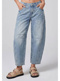 MIXT by Nykaa Fashion - Women Light Blue Denim Jeans