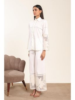 MARQUINO - White Ivory Ember Co-Ord Set