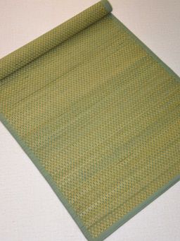 DHARINI - Olive Green Madurkathi Floor Mat