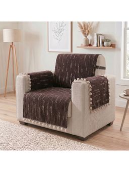 Story@Home - Brown Full Sofa Cover