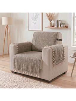 Story@Home - Light Brown Full Sofa Cover