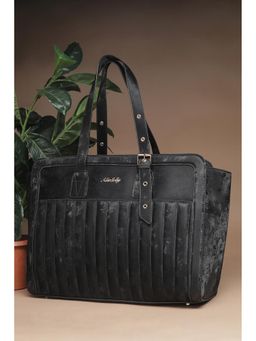 Allen Solly - Women Black Formal Tote Bag