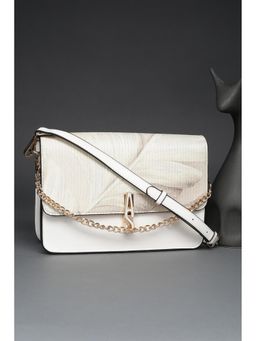 Allen Solly - Women White Casual Sling Bag