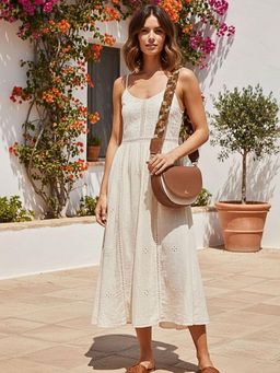 Yelloe - Off White Heart Shaped Small Sling Bag