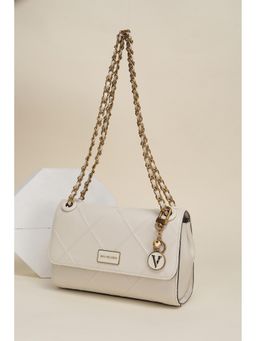 Van Heusen - Women White Solid Casual Handbag