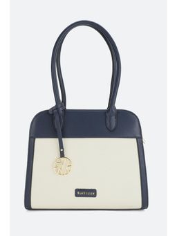 Van Heusen - Women White Colorblock Casual Handbag