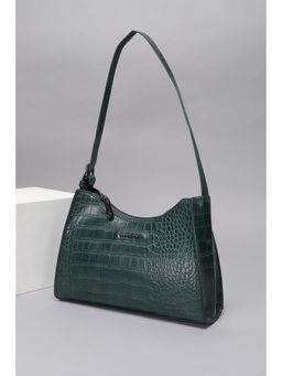 Van Heusen - Women Green Textured Casual Handbag