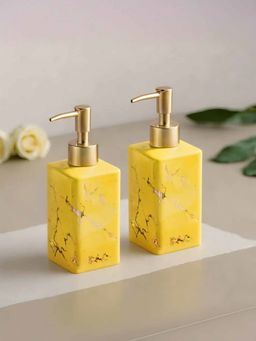 UMAI - 320ml Soap Dispenser Yellow (Pack of 2)