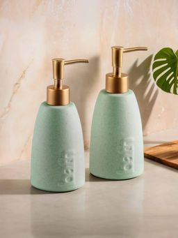 UMAI - 320ml Soap Dispenser Bottle Green (Pack of 2)