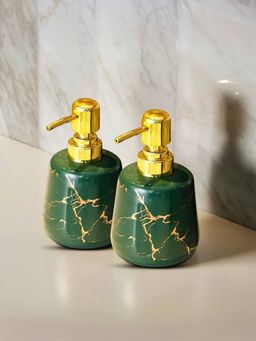 UMAI - 260ml Soap Dispenser Bottle Green (Pack of 2)