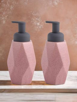 UMAI - 400ml Soap Dispenser Bottle Pink (Pack of 2)
