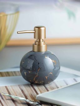 Ekhasa - Ceramic Handwash Dispenser Bottle 300ml) (Grey)