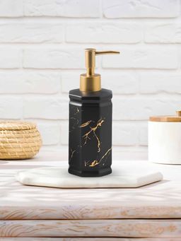Ekhasa - Ceramic Handwash Dispenser Bottle 350ml) (Black)