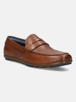 BAGATT - Corrado Tan Leather Mens Loafers