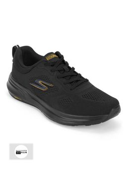 SKECHERS - Mens GO RUN PURE Black Running Shoes