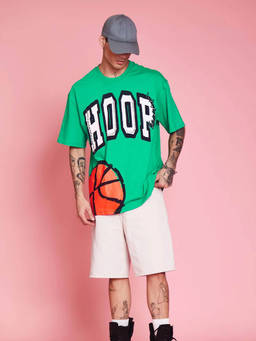 Bonkers Corner - Hoop Oversized T-Shirt