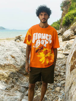 Bonkers Corner - Flower Boy Oversized T-Shirt