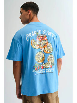 Bonkers Corner - Orange Spritz Oversized T-Shirt