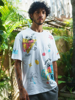 Bonkers Corner - Stitch D100 Oversized T-Shirt