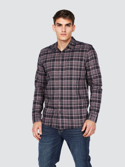 Wrangler - Men Black Checked Regular Fit Shirt