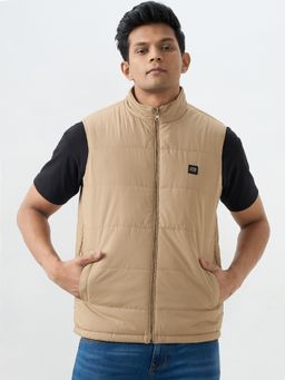 Spykar - Camel Khaki Straight Fit Jackets for Men