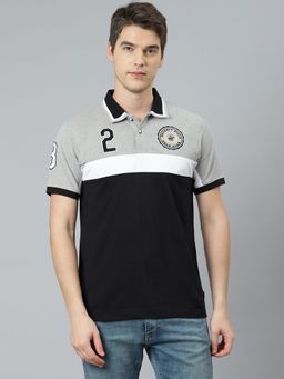 Beverly Hills Polo Club - Honor Roll Grey Polo T-shirt