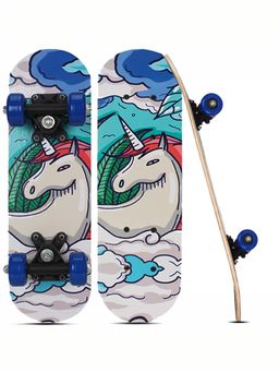 Strauss - White Horse Kids Skateboard
