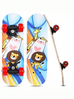 Strauss - Lion Printed Kids Skateboard