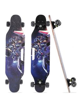Strauss - Navy Blue Biker Spunkz Skateboard