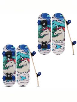Strauss - Kids White Horse Skateboard (Pack Of 2)