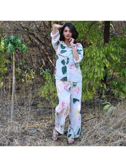 Oodeypore - Bourbon Blue Co-Ord (Set of 2)