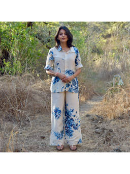 Oodeypore - Daisy Beige Co-Ord (Set of 2)
