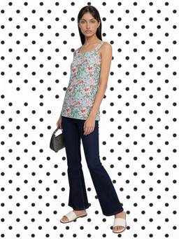 Rangita - Women Blue Cotton Tunic