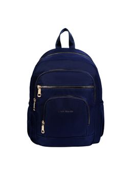 Lino Perros - Navy Blue Solid Backpack