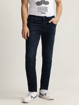 Antony Morato - Slim Fit Washed Navy Blue Jean for Men